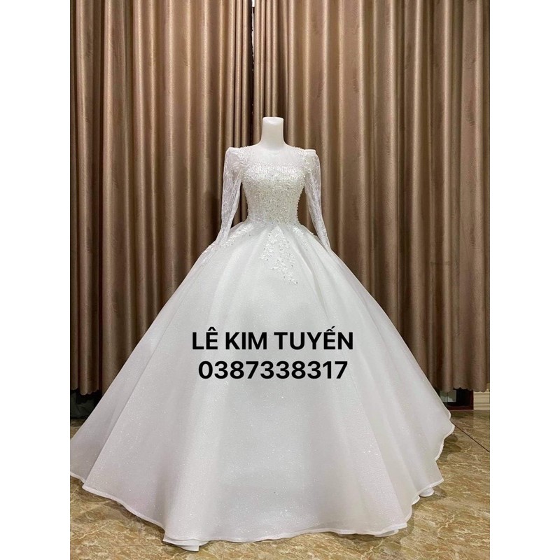 Váy cưới Tùng vi tính