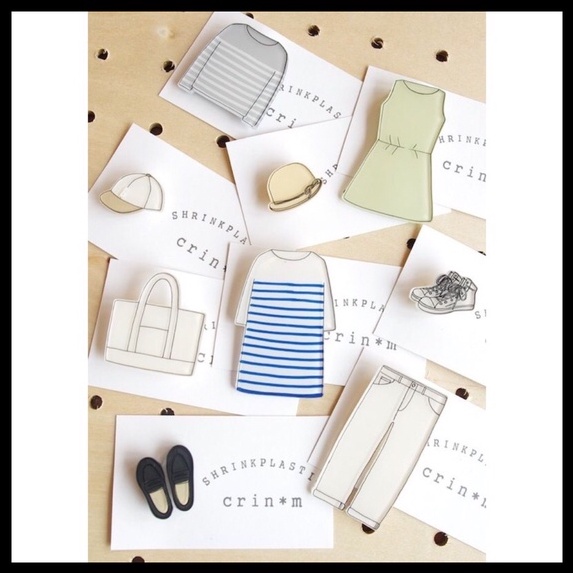 Plastic shrink giấy co nhiệt làm trang sức , thủ công handmade