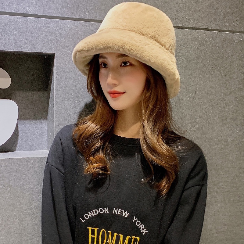 Nón Tai Bèo Giả Lông Thỏ Màu Sắc Dễ Phối Đồ