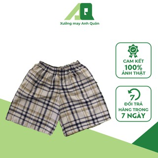 Quần Đùi, Quần Short Kẻ Dành Cho Nam Thoáng Mát
