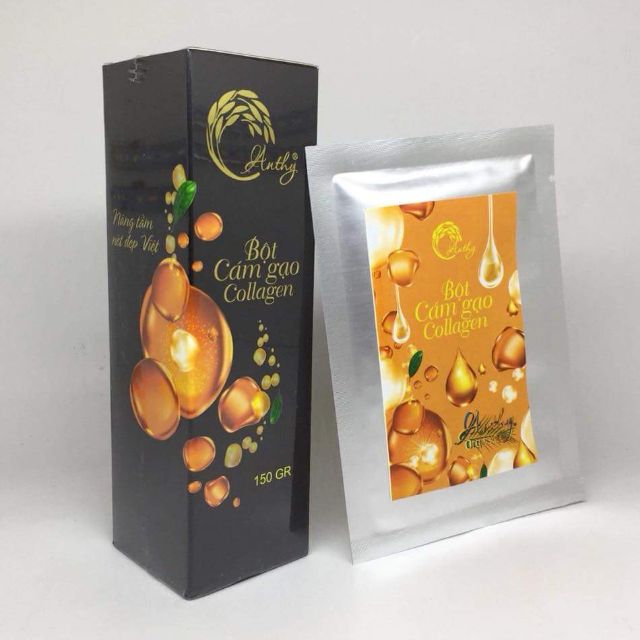 Cám gạo collagen
