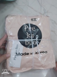 Bộ thun lạnh Peekaboo dài cho bé