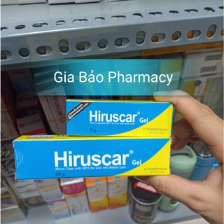 HIRUSCAR GEL kem ngăn ngừa sẹo thâm hiệu quả