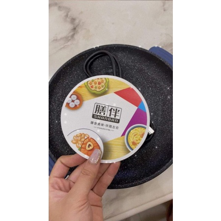 Chảo Nướng Điện Vân Đá Mini, Chiên, Xào, Nướng Đa Năng 3 in 1 - Ngoinhatienich