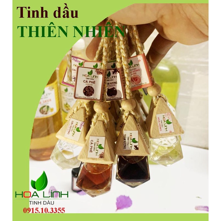 Tinh dầu TREO XE OTO :  SẢ CHANH,QUẾ, BẠC HÀ, HOA HỒNG, HOA LY,  CAFE.. nguyên chất thơm lừng