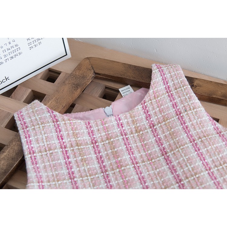 Váy dạ tiểu thư kèm áo khoác cao cấp 11-18kg