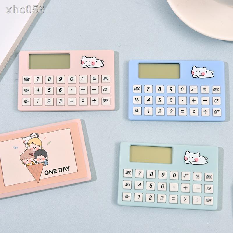 (Hàng Sẵn Sàng Miễn Phí Giao Hàng)❐✸Máy Tính Bỏ Túi Cỡ Nhỏ Hình Trái Tim Hoạt Hình Dễ Thương Phong Cách Nhật Bản Cho Nữ