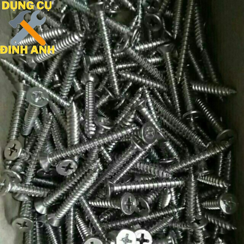 1 Kg Vít Chìm Inox Đủ Cỡ