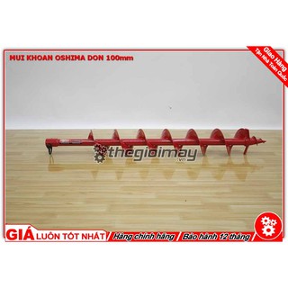 Mũi khoan đất 100mm đơn