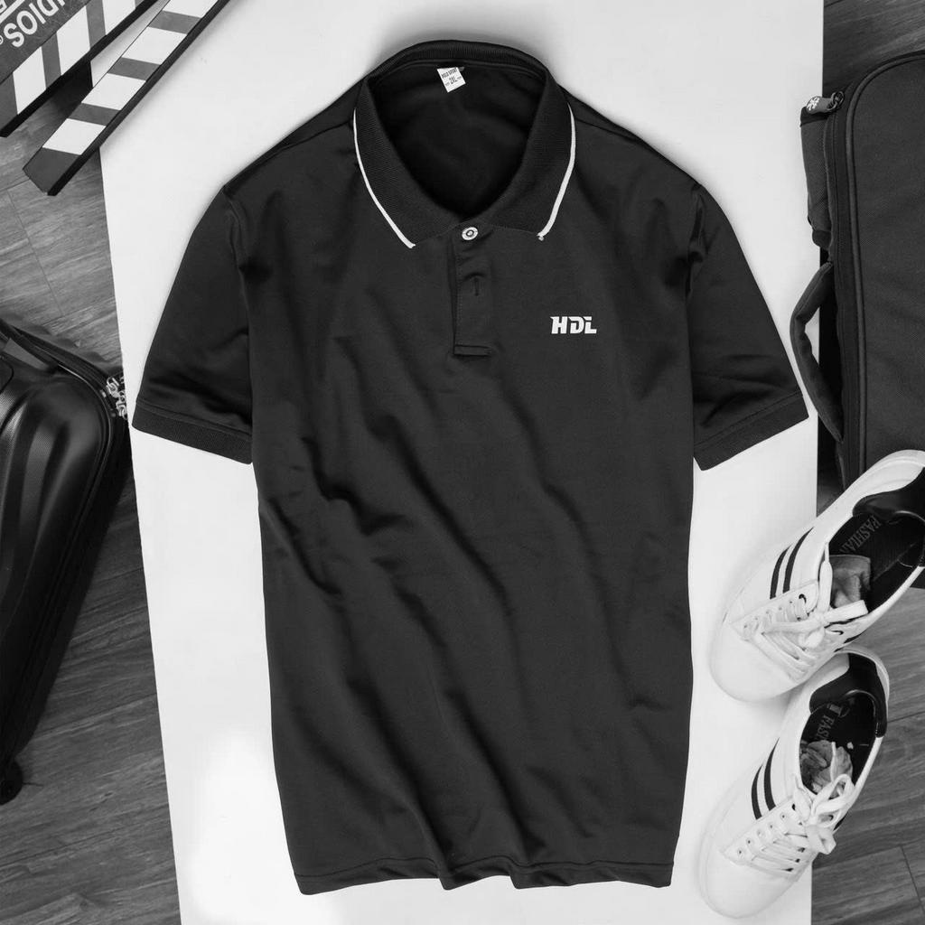 Áo polo nam trơn cổ viền nhiều màu