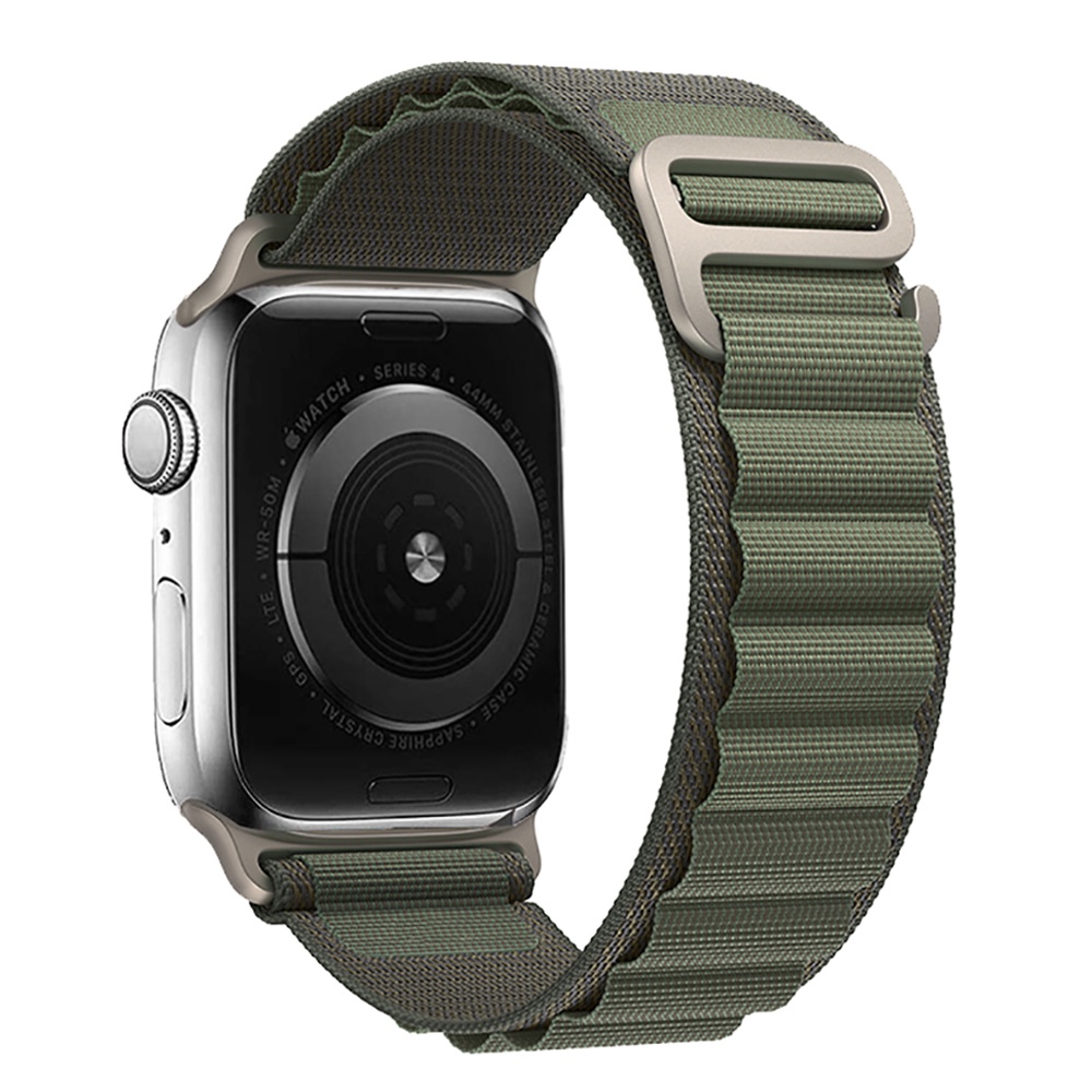 Dây Đeo Nylon Cho Đồng Hồ Thông Minh 49mm 45mm 41mm 44mm 40mm 38mm i-watch series 3 5 SE 6 7 8 Ultra
