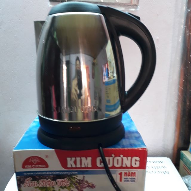 GIẢM 36K CA SIÊU TỐC 1L5 INOX KIM CƯƠNG KC-1L5AT