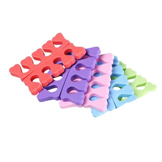 Kẹp tách ngón xốp hỗ trợ sơn móng