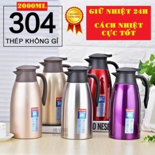 Bình giữ nhiệt 2L inox 304 (hàng cao cấp )