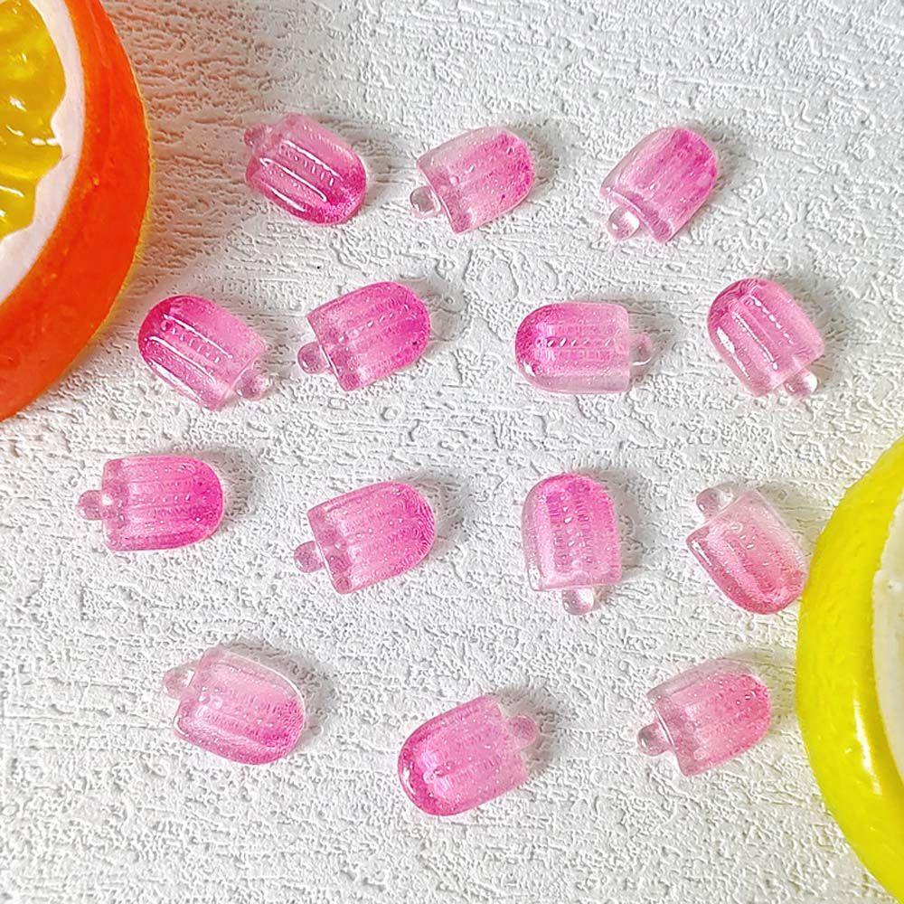 Bộ 20 Cây Kem Trong Suốt Dùng Trang Trí Móng Tay DIY|Phụ Kiện Trang Trí Móng Tay Charms