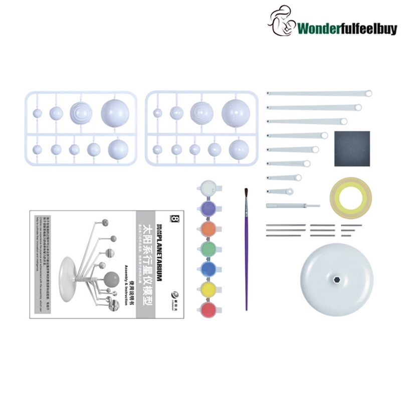 Mô hình hệ thống mặt trời 9 hành tinh đồ chơi cho bé tìm hiểu khoa học