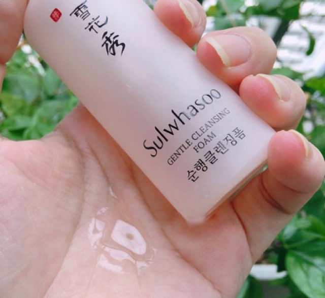 [MINISIZE - 50ml] Sữa Rửa Mặt Thảo Dược Dịu Nhẹ Sulwhasoo Gentle Cleansing Foam