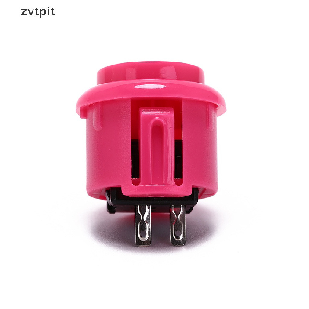 [ZVPT] 10pcs 24Mm push buttons replace for arcade button games parts of 7 colors DSF