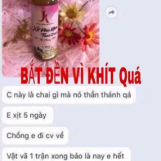 XỊT PHỤ KHOA HỒNG KHÍT