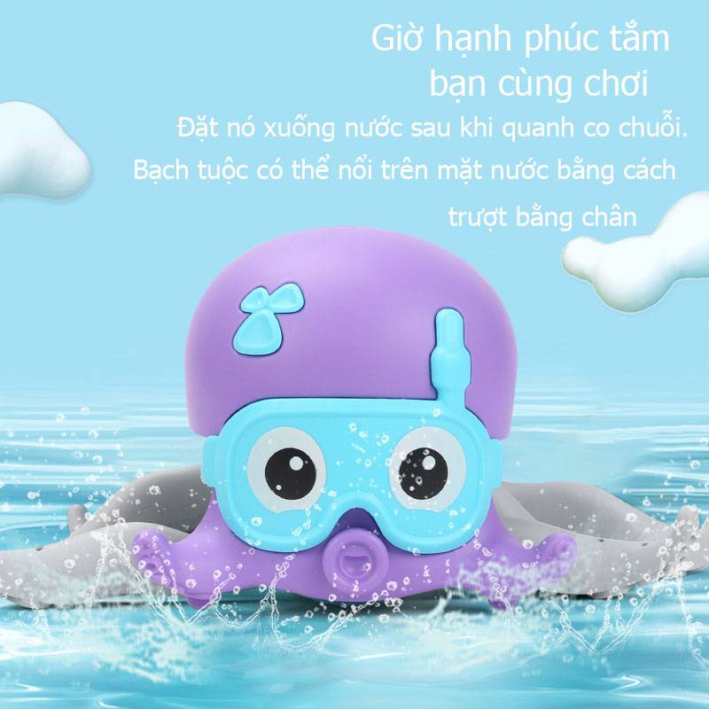 Đồ chơi trẻ em mới Đồ chơi bạch tuộc Đồ chơi bò đồ chơi trẻ em Đồ chơi nhà tắm đồ chơi cho trẻ sơ sinh trẻ nhỏ