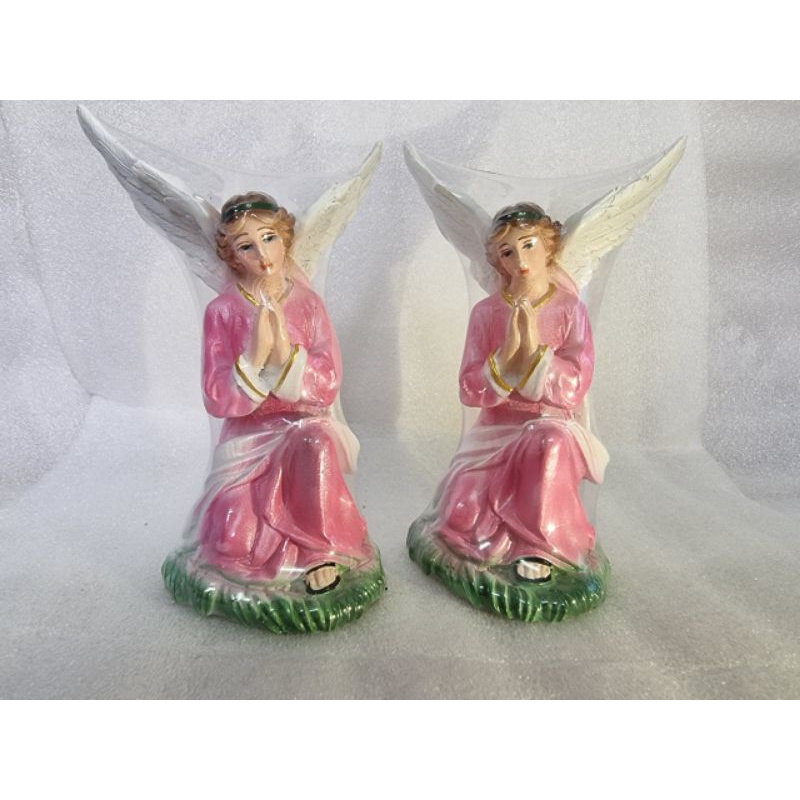 Tượng công giáo - Tượng Thiên Thần Dang Cánh Chấp Tay  15cm