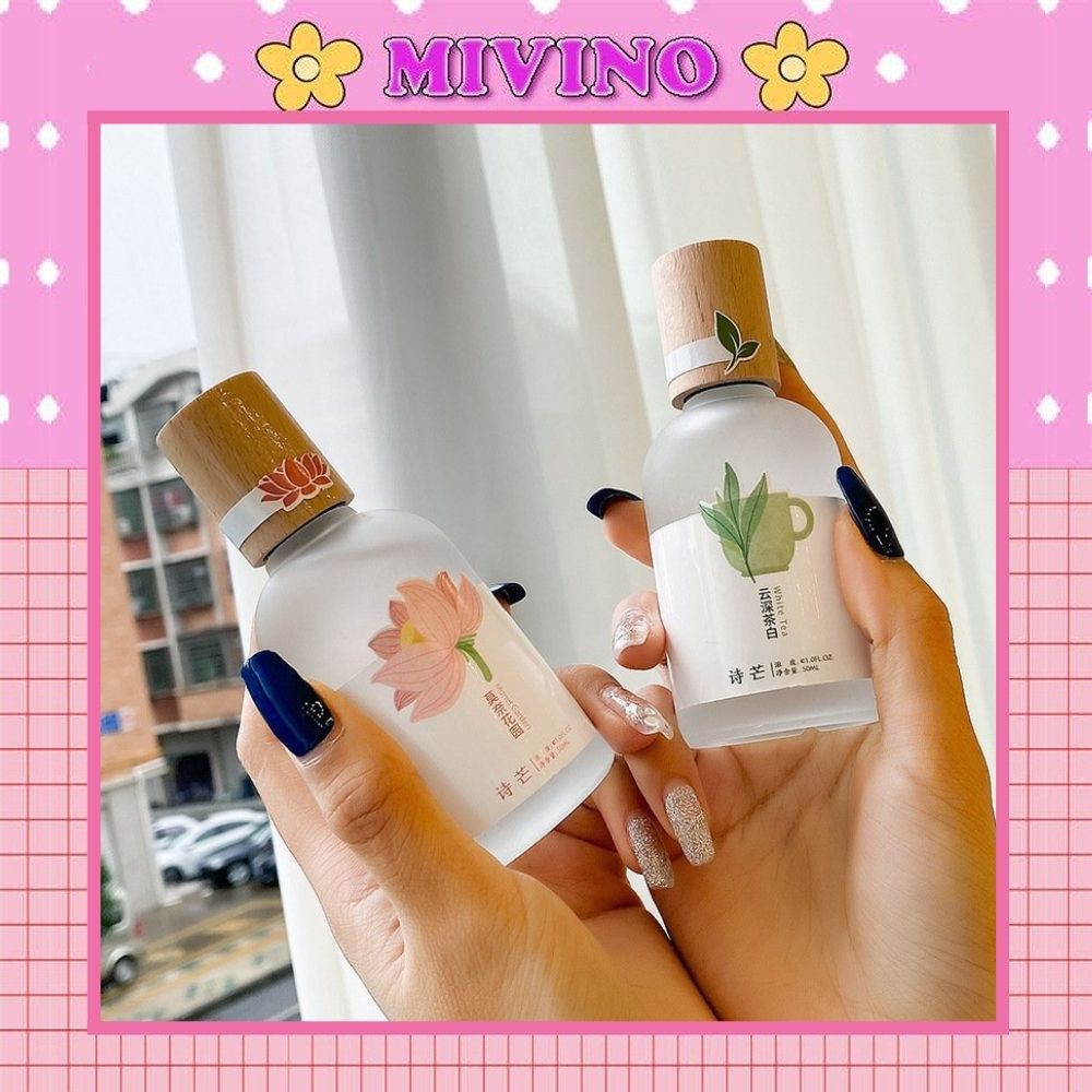 Nước hoa Shimang dầu thơm nam nữ nắp gỗ vỏ mờ hương nước hoa nội địa trung Mivino NH11