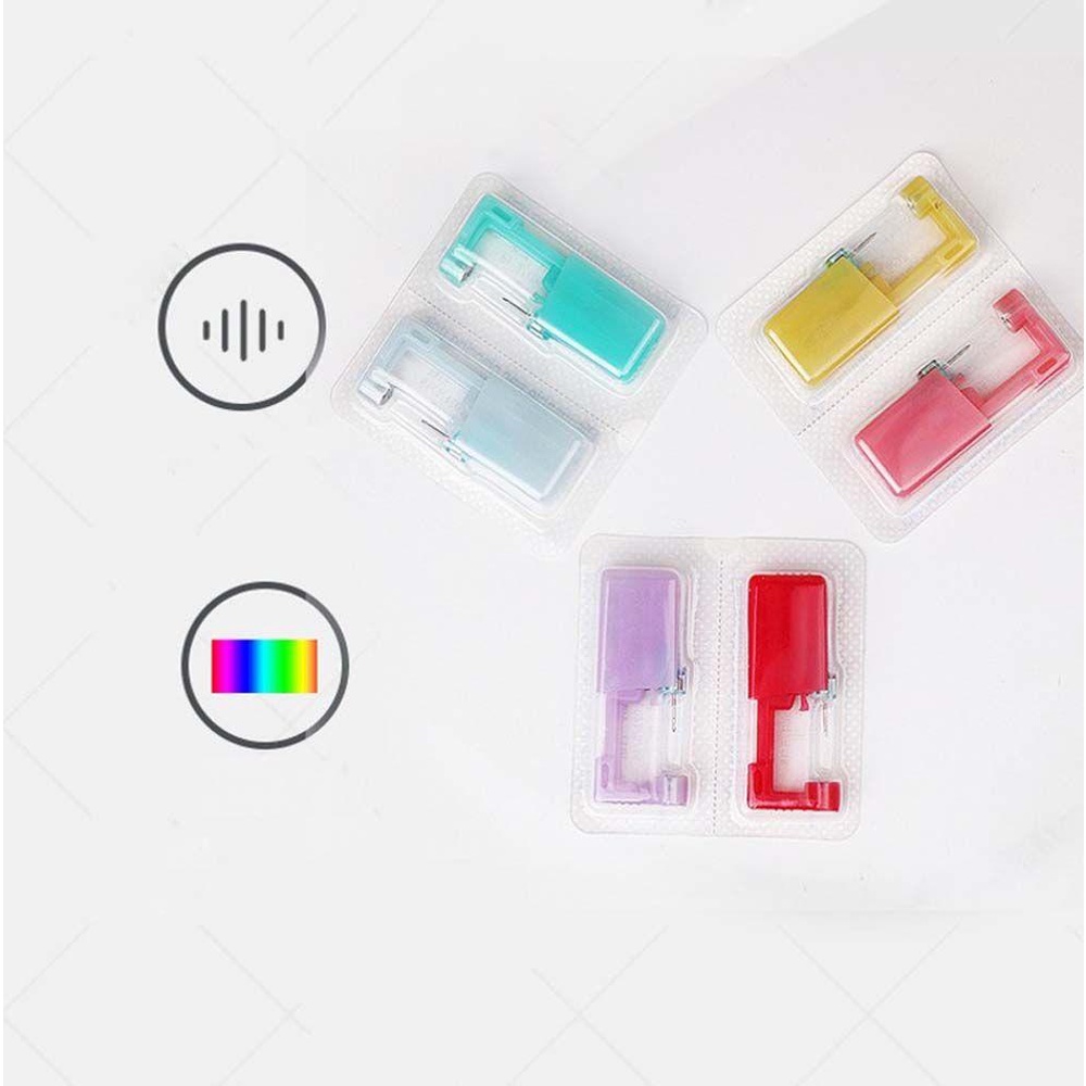 Qqmall Dụng Cụ Xỏ Khuyên Mũi An Toàn Không Đau Dùng Một Lần