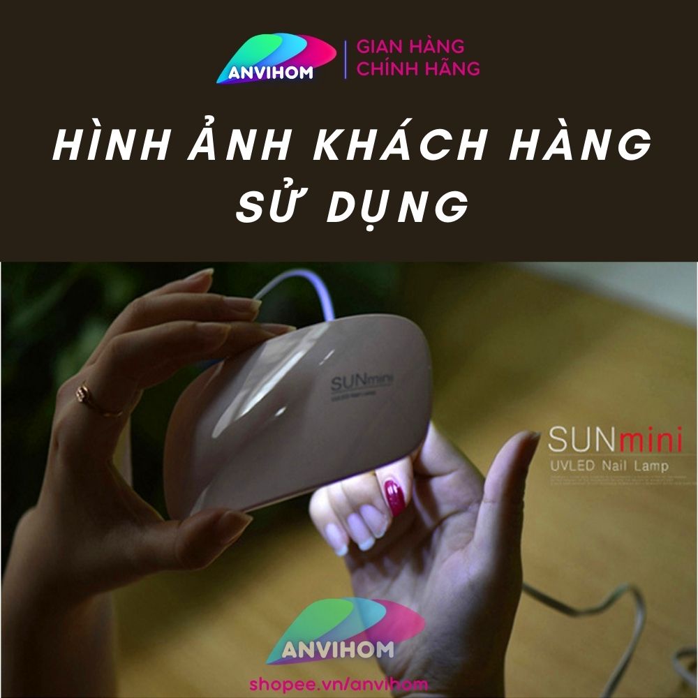 Máy hơ Gel SUN Mini 6W chính hãng ANVIHOM