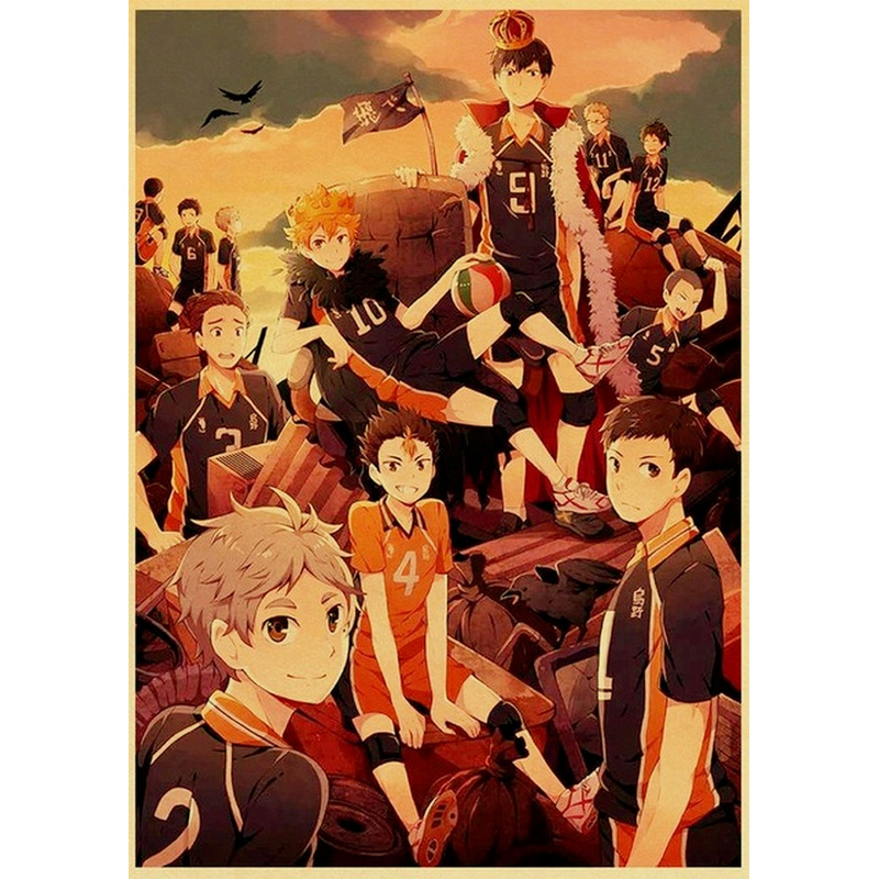 Bộ Tranh Đính Đá 5D Họa Tiết Hoạt Hình Nhật Bản Độc Đáo Kích Thước 30x40cm