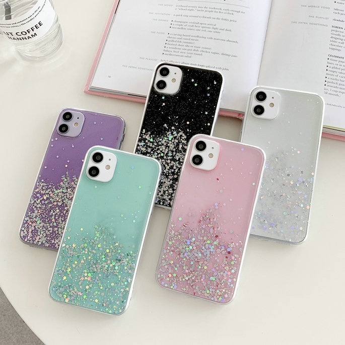 VIVO S1 V15 Pro V11 V11i Y19 Y17 Y15 Y12 Y91 Y91i Y93 Y91C Y85 Y81 Y55 Y55s V5s V5 V9 U10 Glitter Case Hard Phone Cover