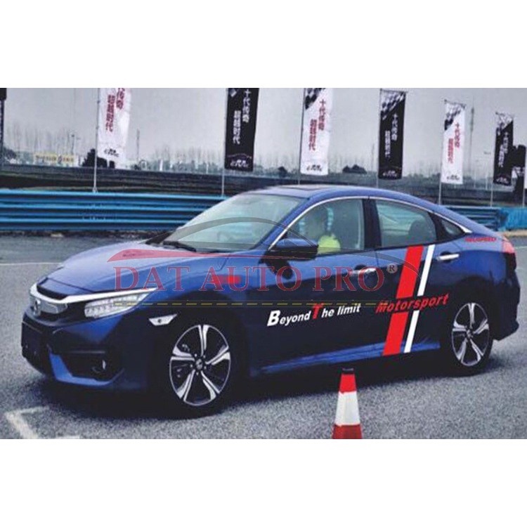 Tem Dán Thân Xe Beyond The Limit-.MotorSport