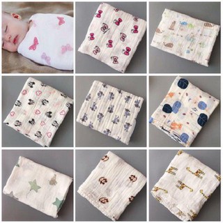 Bộ 2 Khăn tắm sợi tre đa năng A&A cho bé yêu