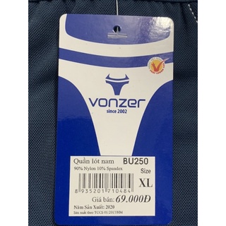 Quần lót nam VONZER 250 ( Thun lưới)