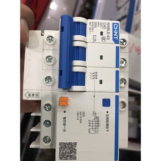 Cầu dao chống rò dòng 3p+n chint nxble-40a/63a-380v cb chống giật