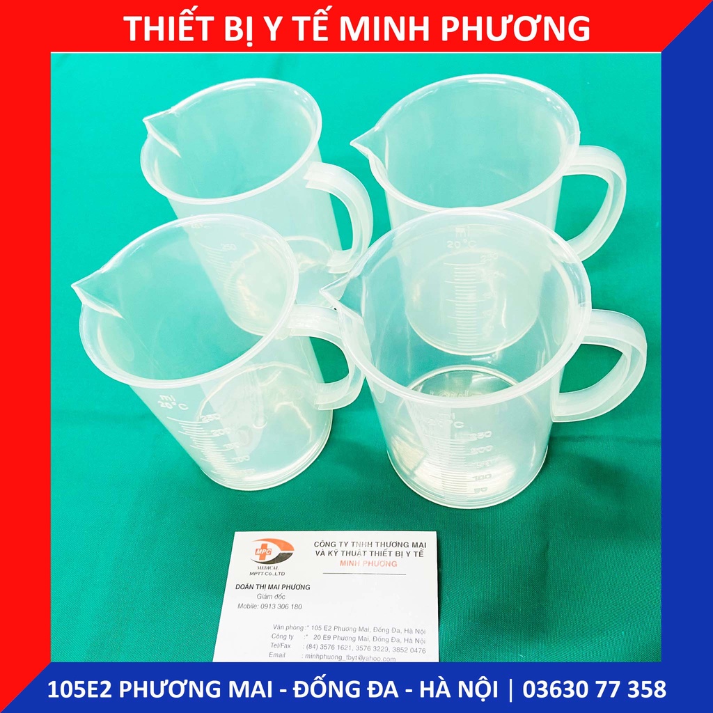 Cốc nhựa chia vạch y tế
