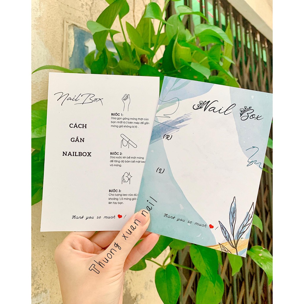 Thẻ Nails Box y ảnh