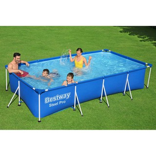 Bể bơi lắp ghép cho bé 4mx2.11mx81cm