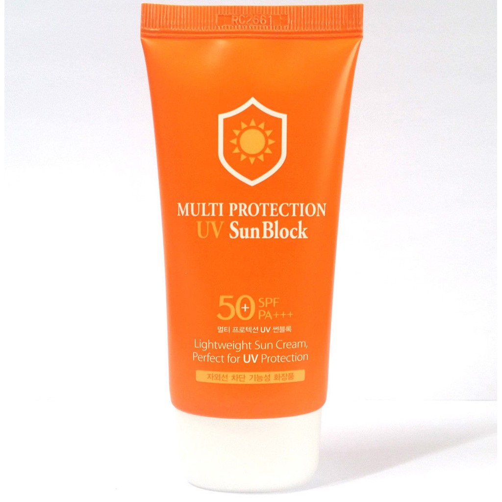 Kem Chống Nắng 3W Clinic Multi Protection UV Sun Block SPF 50+ PA+++ 70ml