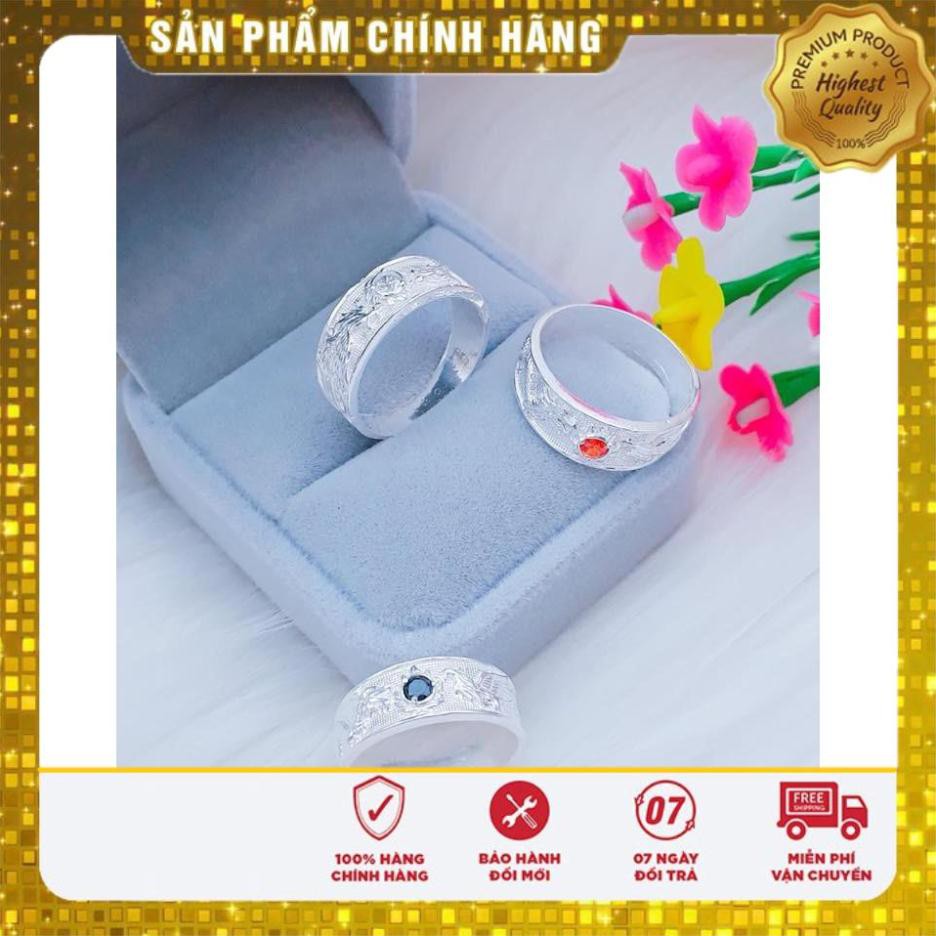 Nhẫn Bạc Nam Cao Cấp(Đa Mầu)