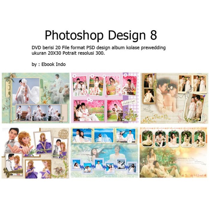 Thiết kế hình ảnh 8 PSD 8 Prewedding