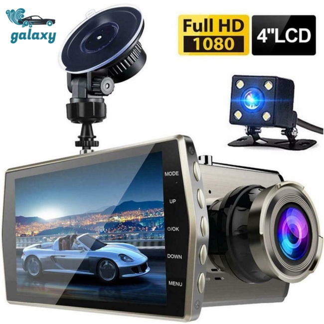 Galaxy Máy Quay Hành Trình Góc Rộng 4.0-inch Hd 6E 1080p Cho Xe Ô Tô