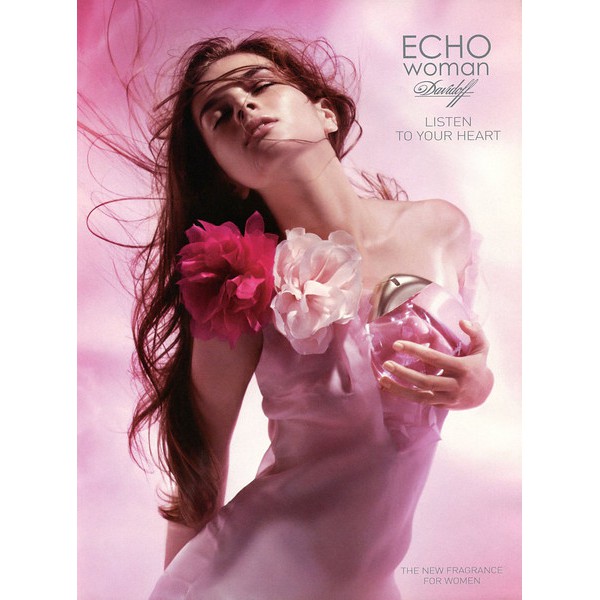 Nước hoa nữ cao cấp authentic Davidoff Echo eau de parfum for women 50ml (Mỹ)