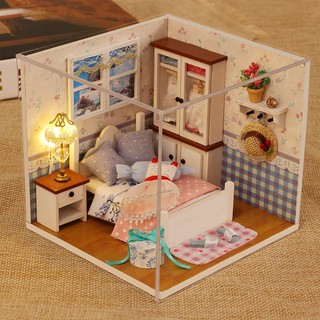 Mô hình lắp ráp nhà gỗ DIY - Warm Whispers M002 ( Tặng Mica + Keo )