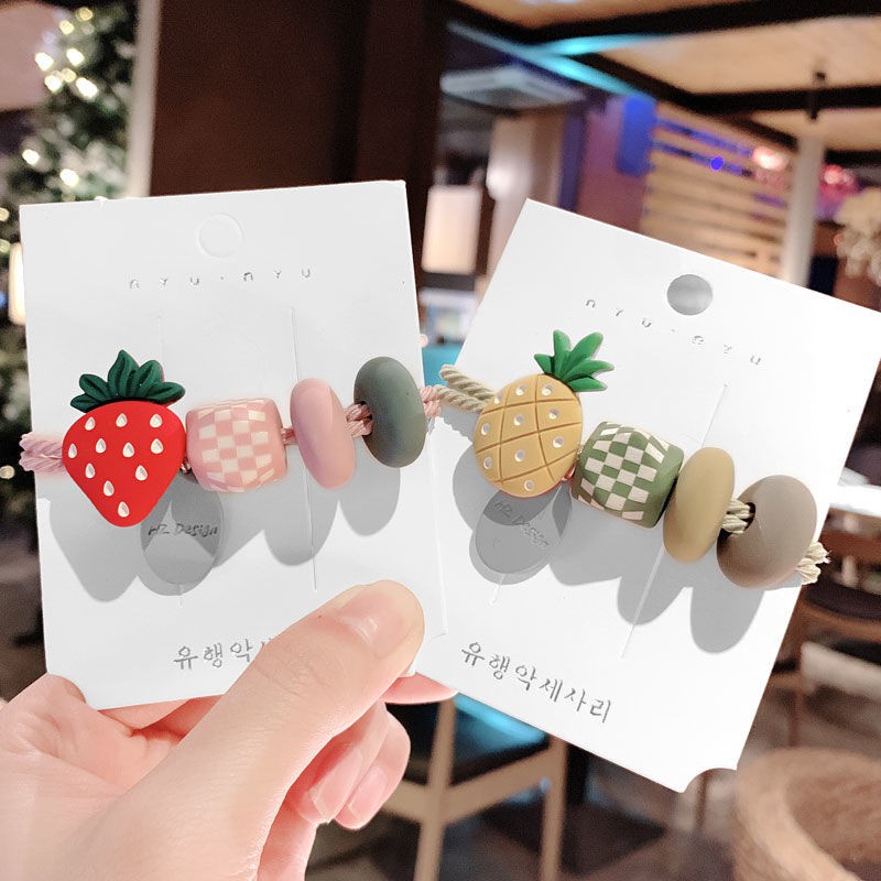 Băng Đô Đính Hạt Màu Sắc Trái Cây Thời Trang Hàn Quốc 202