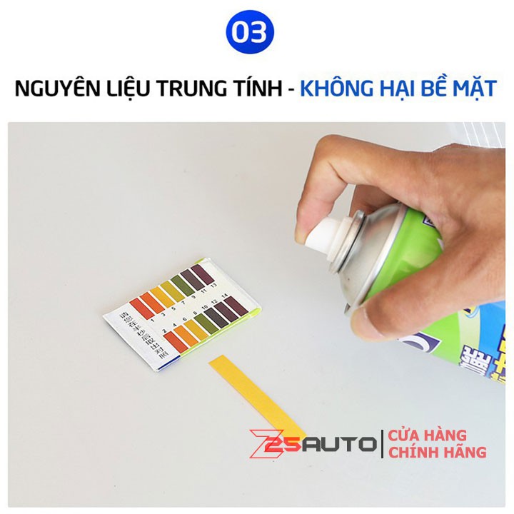 Bình xịt tẩy keo băng dính 3M nhựa đường keo dán và làm sạch bề mặt BOTNY