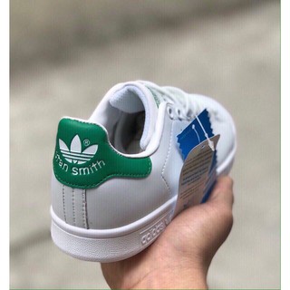 [FULL BOX - CAO CẤP] Giày Adidas Stan Smith màu trắng gót xanh lá