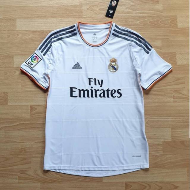 Áo Thể Thao Real Madrid Jersey Phong Cách Retro Chính Hãng 2013-14