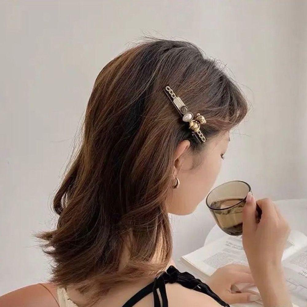 ROWANS Kẹp Tóc Nữ Đính Đá Pha Lê