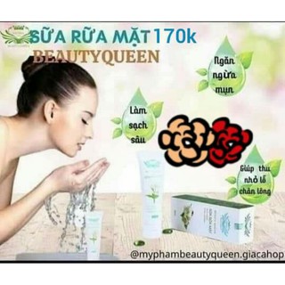 Sữa Rửa Mặt Từ 10 Loại Hoa -Tặng Son Kem Siêu Lì Đỏ Đất(Chính Hãng)beauty queen