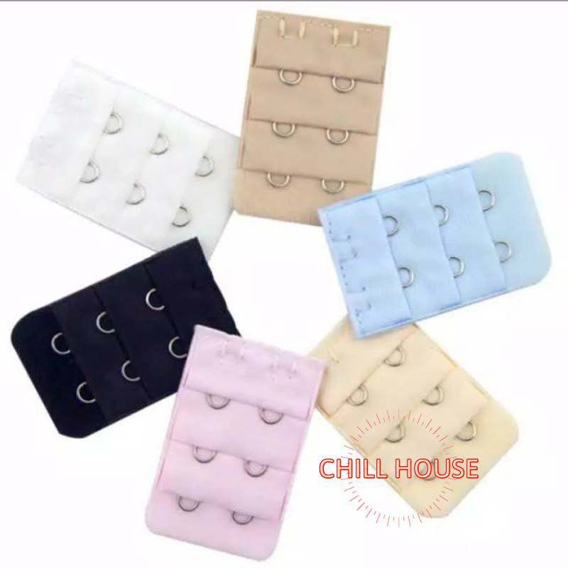 sét 2 chiếc Móc nối áo ngực 2 móc - Miếng nới rộng áo ngực 2 nấc - CHILLHOUSE
